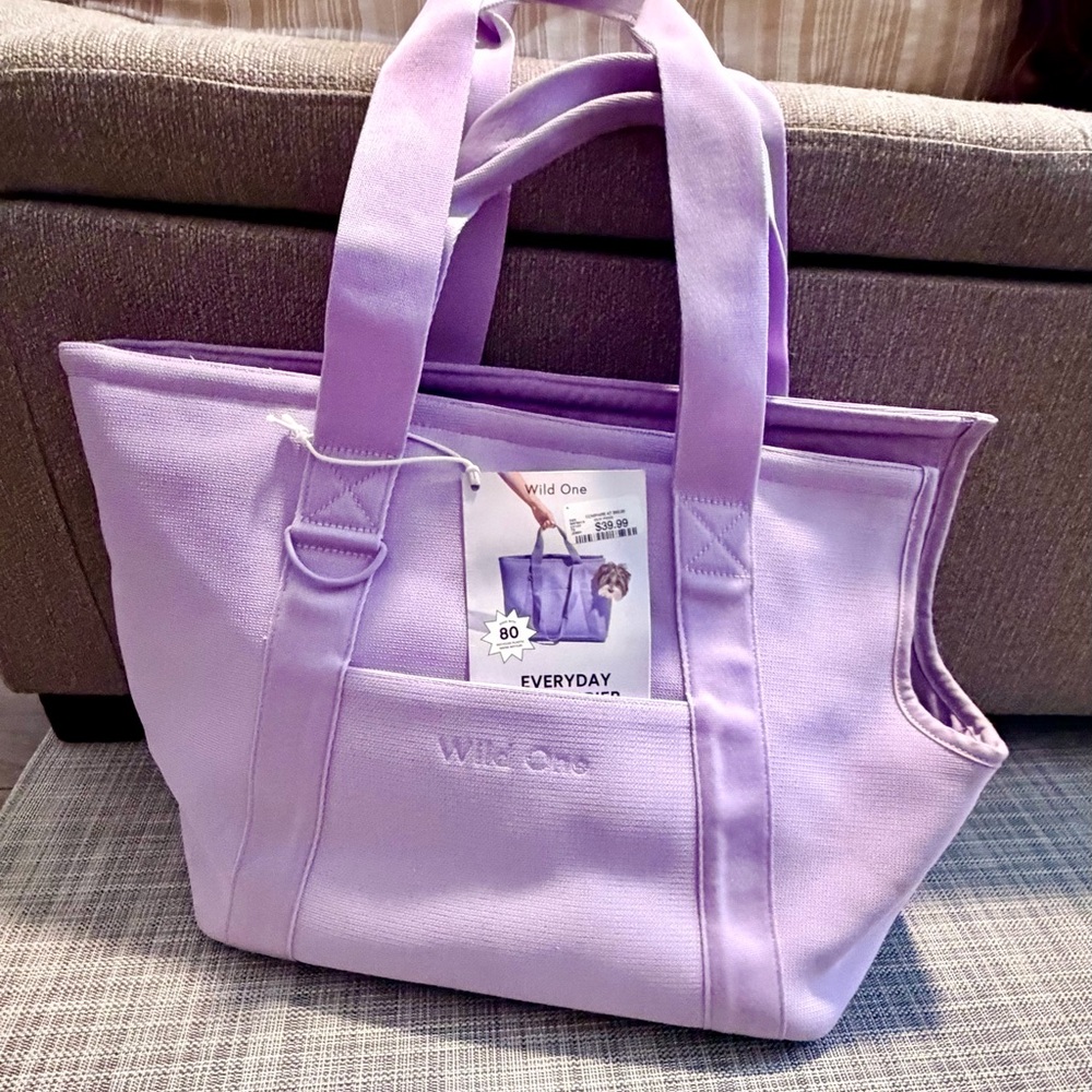 Lavender Pet Tote Bag